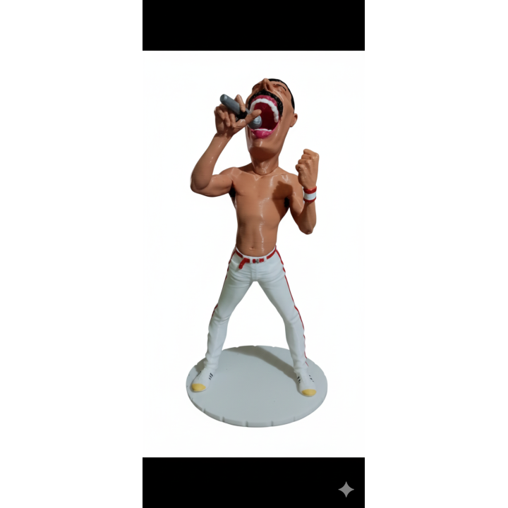 FREDDIE MERCURY CARICATURA