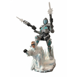 DIORAMA MR FREEZE VS ROBIN - BATMAN